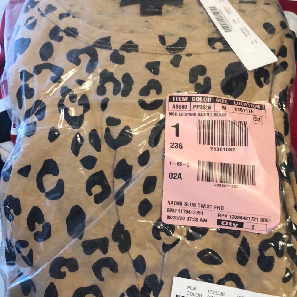 J crew twist front slub tank